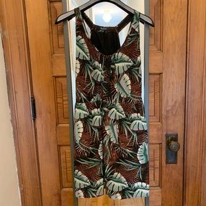 Madewell Tropical Romper Dress Size 14